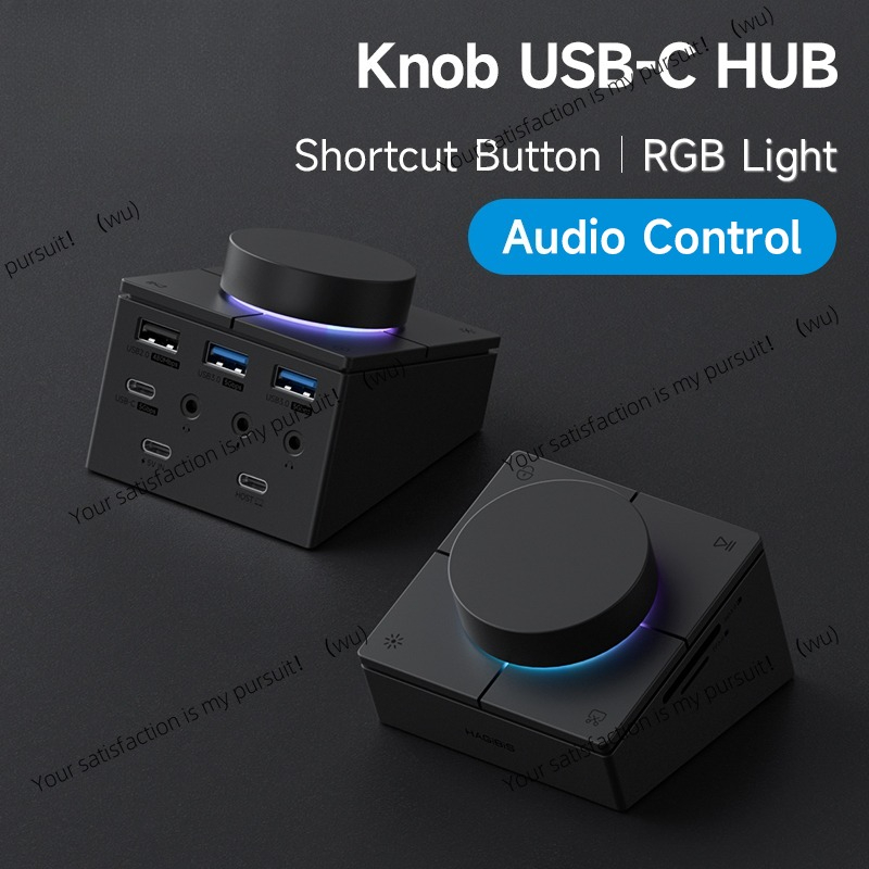 Usb C Docking Hub - Hub USB C con pulsanti di