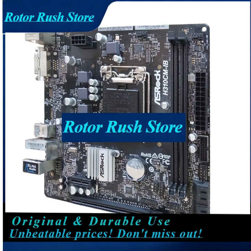 Intel Cpu Core I9 - Scheda Madre RoRuSASRock H310CM-HDV Compatibile con