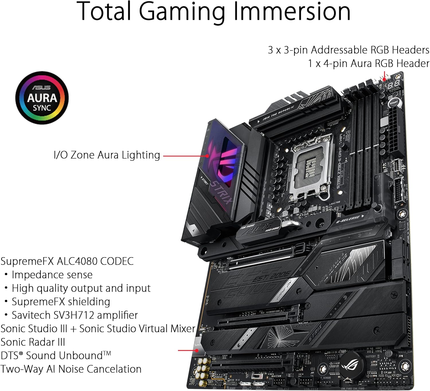 ASUS ROG STRIX Z790-E GAMING W - Intel Cpu Core I9 recensione e prezzo