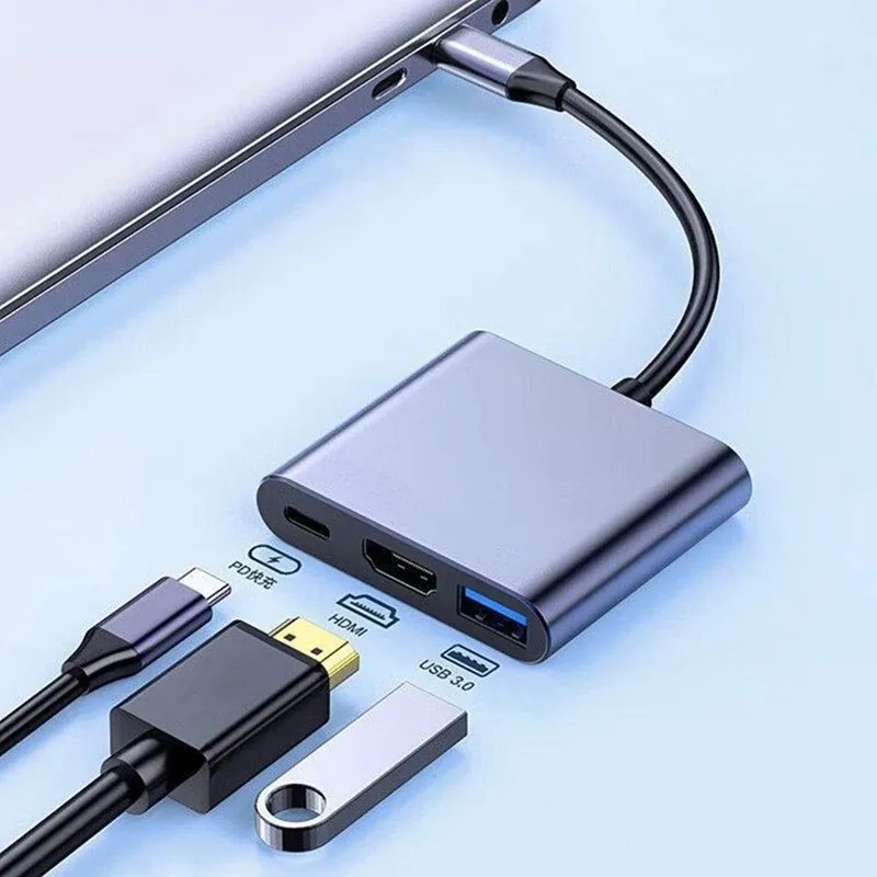 USB C HUB 3in1 Tipo C 3.0 a Do - Usb C Docking Hub recensione e prezzo