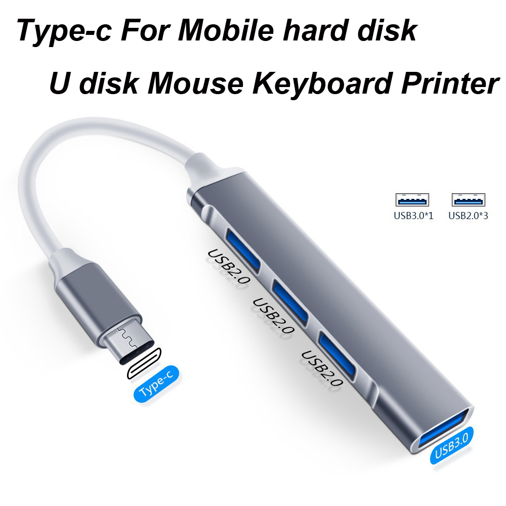 Hub USB 3.0 TYPE-C 3.1 a 4 por - Usb C Docking Hub recensione e prezzo