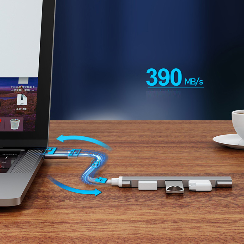 Hub USB 3.0 TYPE-C 3.1 a 4 por - Usb C Docking Hub recensione e prezzo