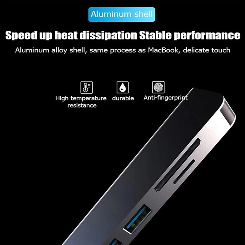 Docking station 6 in 1 PD tipo - Usb C Docking Hub recensione e prezzo